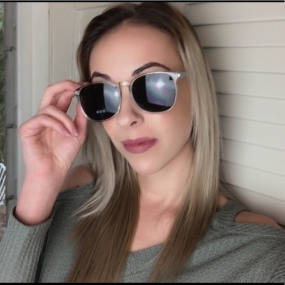 KOMONO Urkel Clear/Silver Sunglasses (NEW) 🕶 - Picture 10 of 12